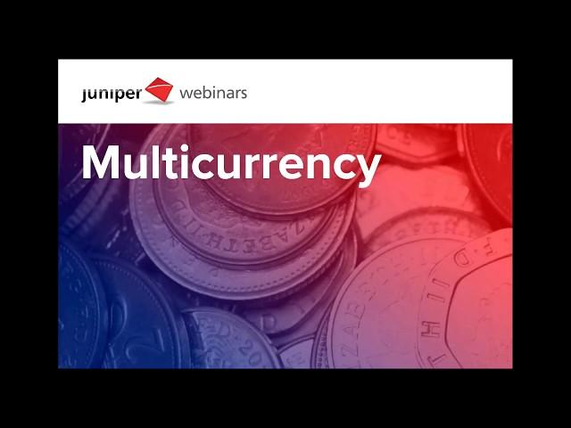 Multicurrency Juniper Webinar - Booking Engine Innovating Travel Technology (English)