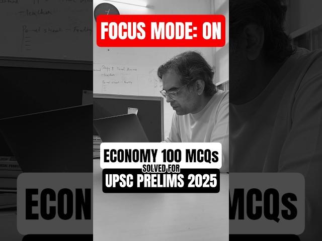 100 Economy MCQs for UPSC Prelims 2025 | Economy MCQs PDF Download | Sleepy Classes IAS