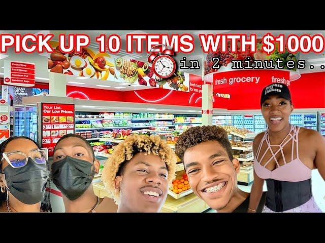EXTREME SUPERMARKET BUDGET CHALLENGE | QUITE PERRY