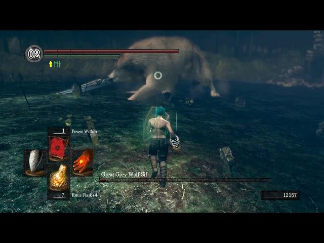 Dark Souls Sif Limping