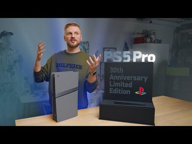 Распаковка PS5 Pro 30th Anniversary