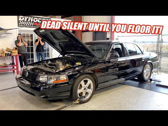 Our SLEEPER Turbo Marauder Hits the Dyno... (Boost Activated Exhaust Cutouts Are AMAZING!!!)