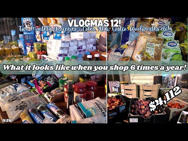 Two Monthly Supply Run / Grocery Haul - Christmas!  Vlogmas! Day Twelve'ish - Off Grid Australia