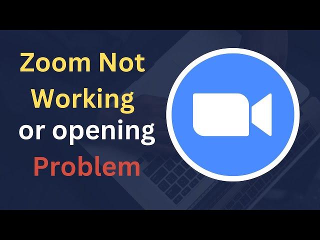 How to FIX Zoom Site Not Working not opening on Laptop/PC