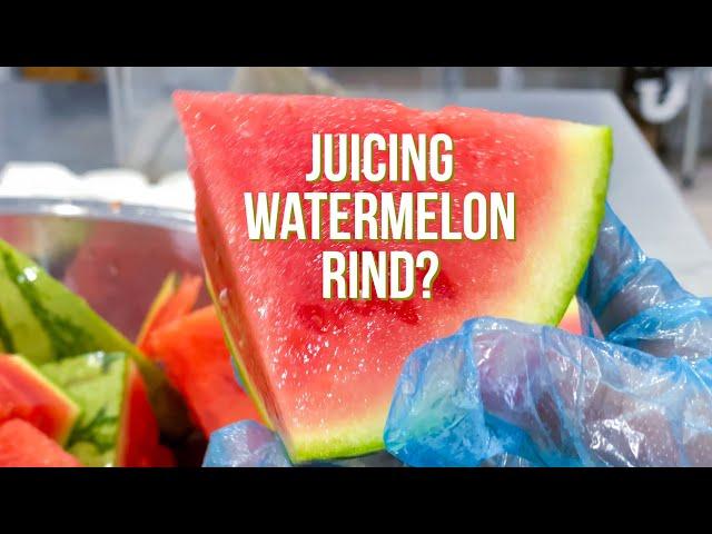 How to Juice Watermelon