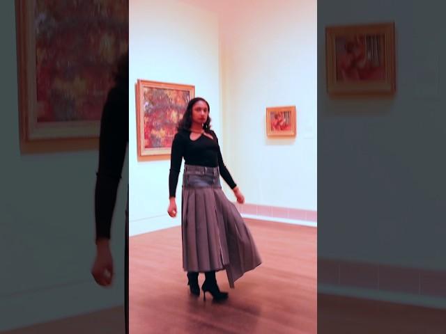 DIY Jeans Pleated Drop Waist Skirt upcycle! #sewing #asmr #upcycling