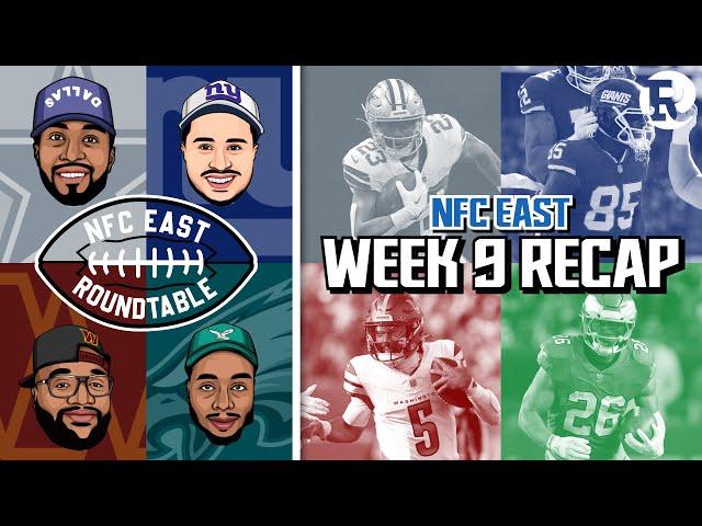 NFC East Roundtable | NFL Week 9 Recap