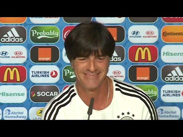 German Coach Joachim Loew Apolgises For His Controversial "Habits" During Euro 2016 Opener