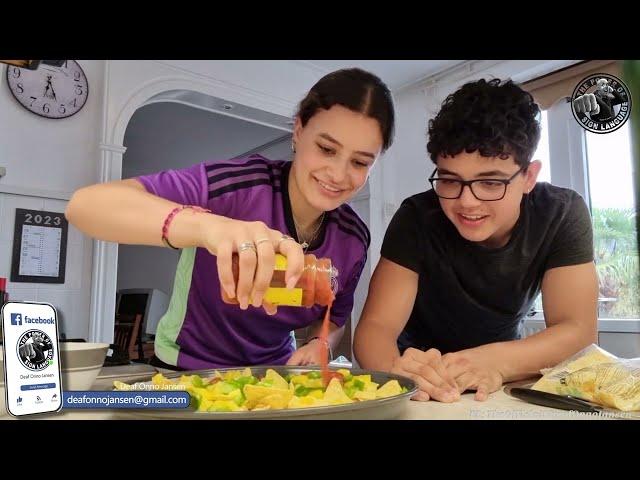 Fam Jansen vlog #0009 Making nacho’s for our family