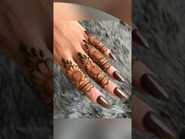 Beautiful Mehndi Designs ️# new# finger #mehndi #trending #viralshorts #instagr....