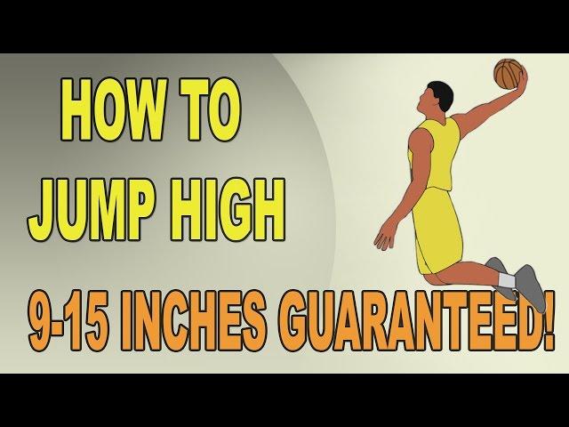 How To Increase Vertical Jump - 9 to 15 Inches!