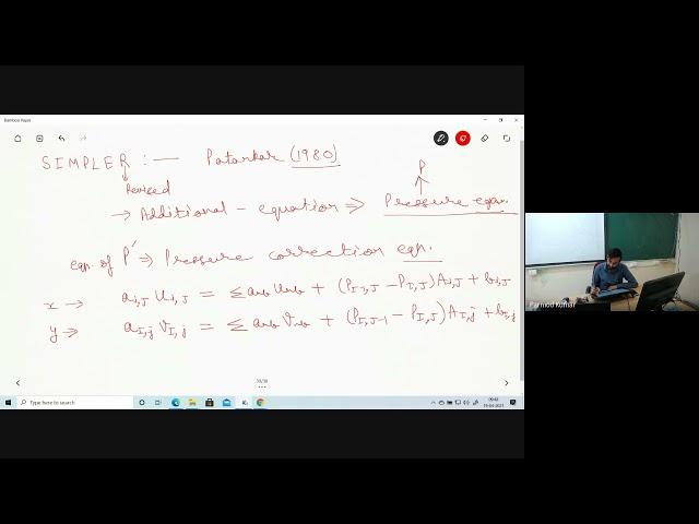 Algorithms for Pressure-Velocity Coupling: SIMPLE, SIMPLE-R, SIMPLE-C and PISO