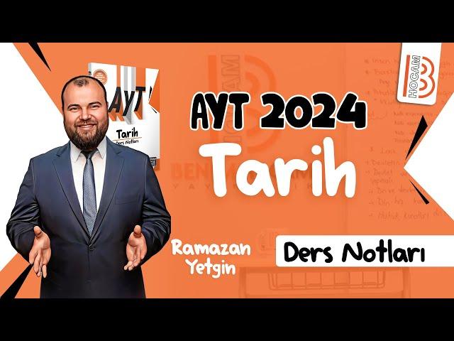 8) AYT Tarih - İlk Türk Devletleri Kültür ve Medeniyeti - Ramazan YETGİN - 2024