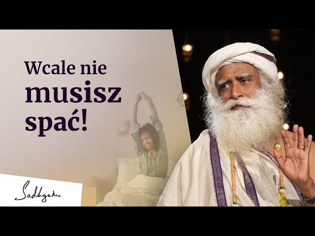 Nie możesz spać? Popraw swoje życie! | Sadhguru Polska