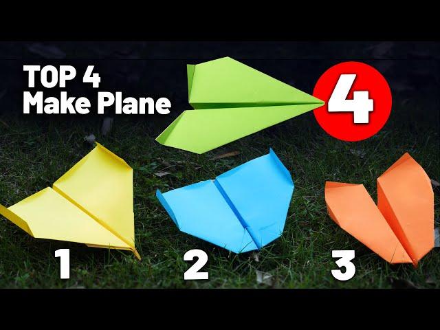 Top 4 Creative Paper Airplane Designs That Actually Fly!