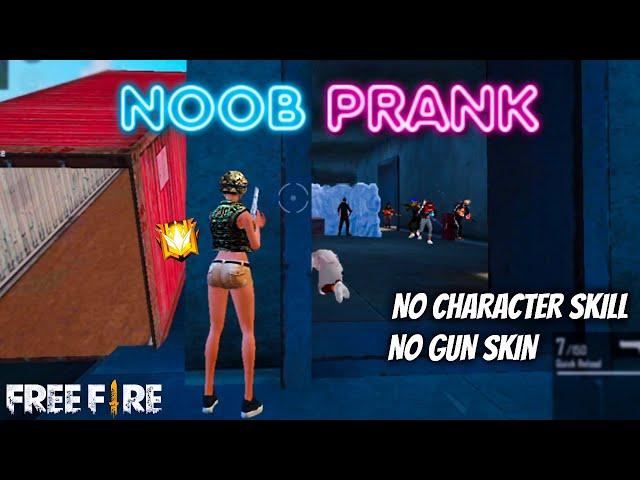 BEST NOOB PRANK  VS PRO PLAYERS. FREE FIRE [COSTA YT]