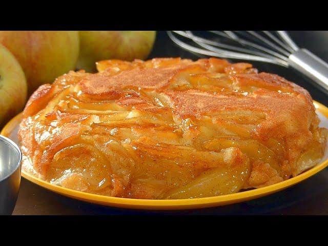 Apple Pie in Skillet  100% NO OVEN! 