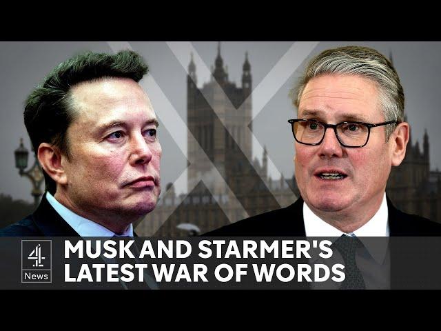 Starmer hits back at Musk ‘lies’ - defends record on child abuse