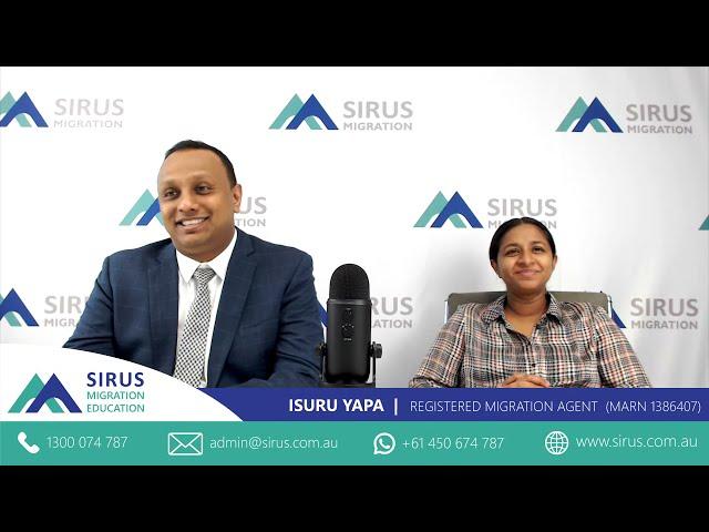 485 Visa New Streams | Permanent Residency for Students | Episode 46 Sirus Migration