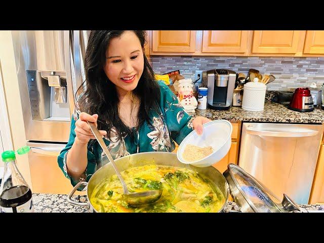 Somlar KoKo With Somaly Khmer Cooking | Khmer Countryside Vegetable Soup | Cooking Khmer Cuisine