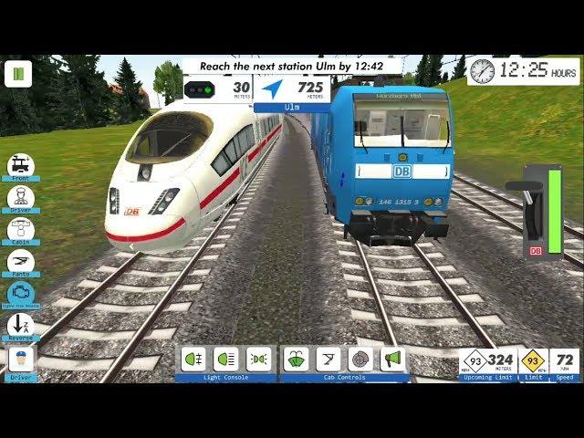 New Train Simulator Games for Android | Euro Train Simulator 2 Android GamePlay & Game Video