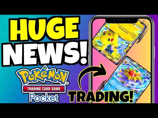 *HUGE NEWS* TRADING & NEW SET COMING SOON!!! [Pokemon TCG Pocket]