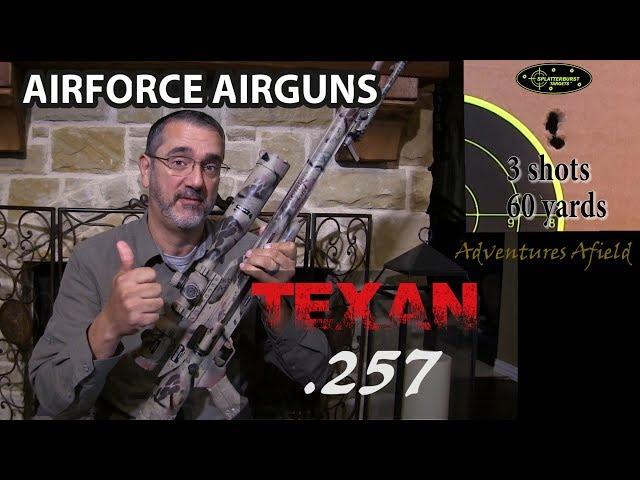 Airforce Airguns Texan .257 powerful and accurate