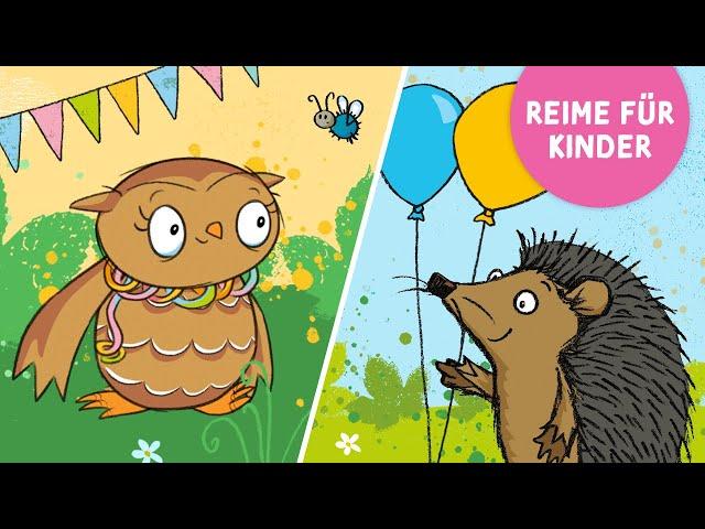 Die Kleine Eule hat Geburtstag  Geschichte mit Reimen für Kinder ab 2 Jahren  Happy Birthday App