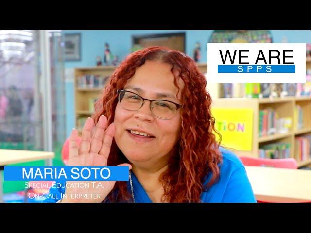 We Are SPPS: Maria Soto