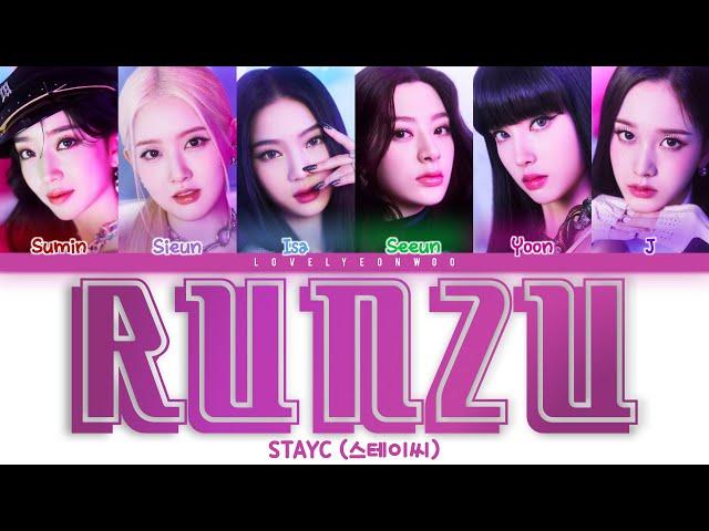 STAYC (스테이씨) – RUN2U Lyrics (Color Coded Han/Rom/Eng)