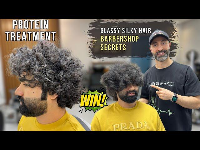 Barbershop Secrets: The Best Protein Treatment & Men's Haircut in Dubai UAE 2024