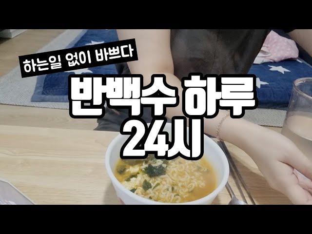 주말 없는 반백수 일상 24시 | 40대 1인가구 비혼