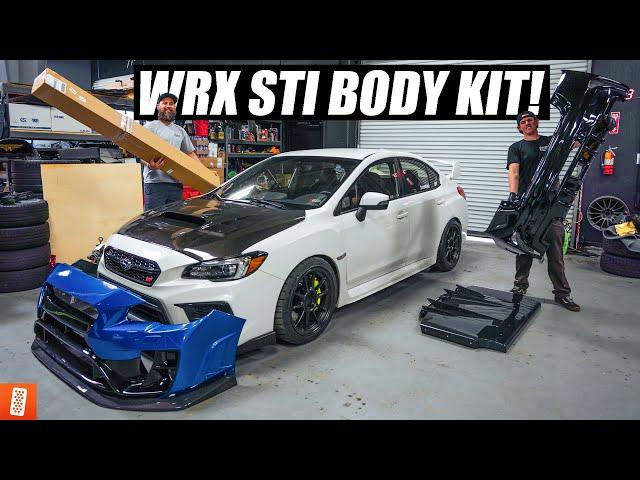 2021 STI Varis Body Kit Install! (looks incredible)