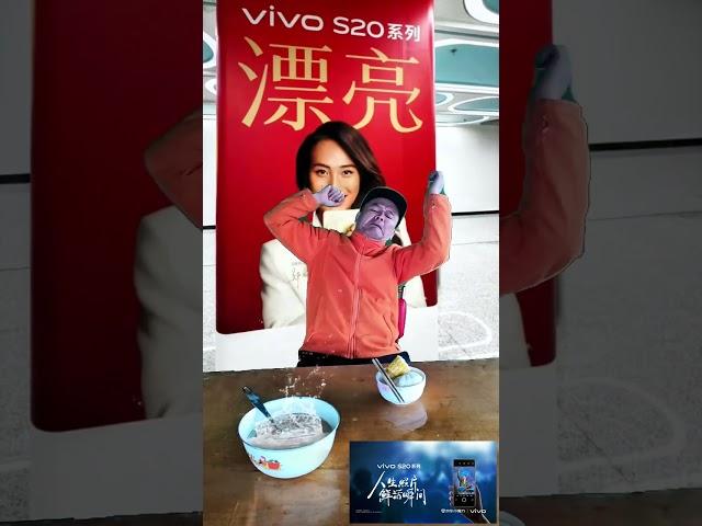I encountered a funny scene in the vivo store. The vivo vivoS20 life photos are vivid moments. F