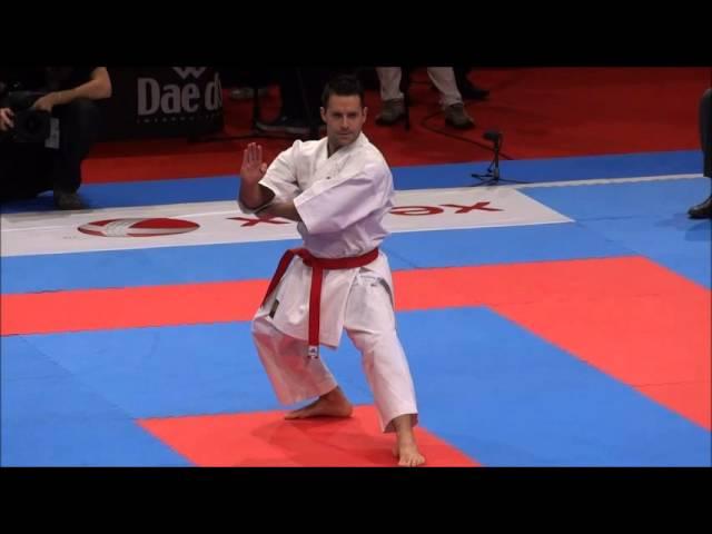 Kata GOJUSHIHO SHO by Jonathan Mottram (ENG) - 21st WKF World Karate Championships