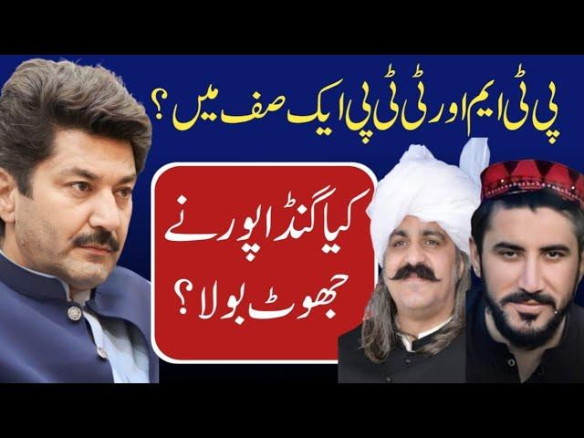 Is Ali Amin Gandapur lying? Ban on PTM | Manzoor Pashteen | Imran Khan | PTI | Fida Adeel | Jirga