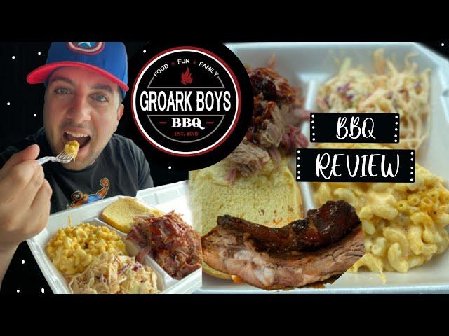 Trying a Famous TikTok foodie’s BBQ! Groark Boys BBQ Review! Food Review!