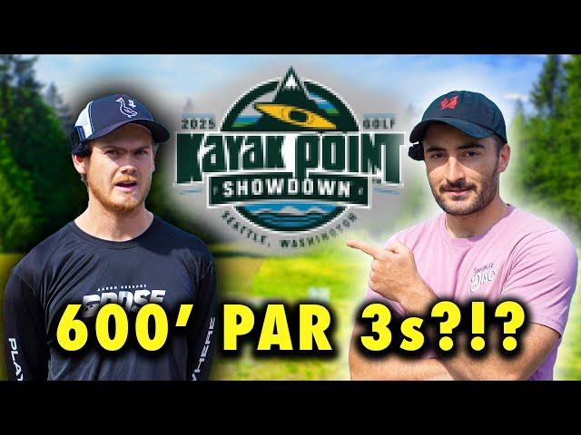 MOST INSANE COURSE IN PRO DISC GOLF w/ @aarongossage3787 [Go Throw Tour Stop]