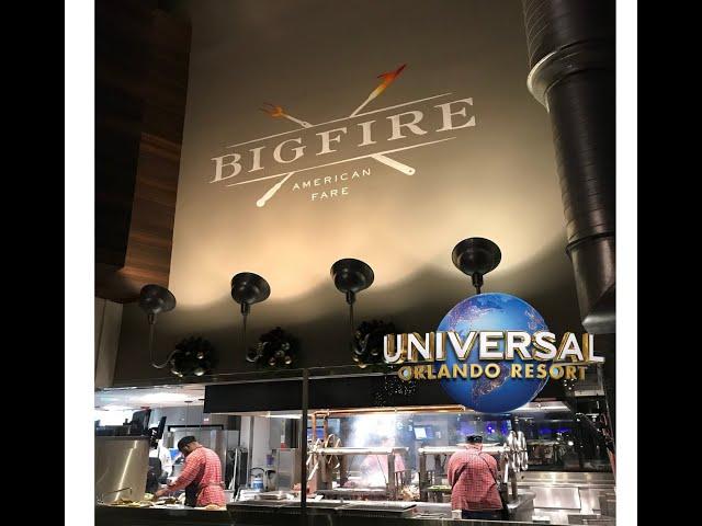 Universal's Bigfire Restaurant Summer Review