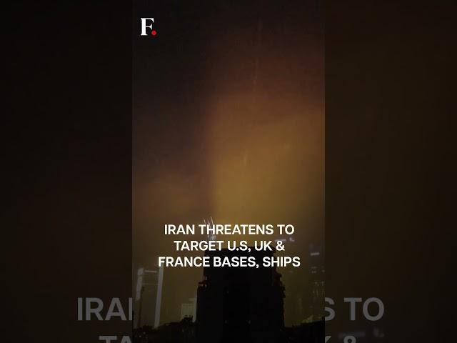 Iran Threatens To Target US, UK & France Military Bases If They Block Its Attacks On Israel | N18G