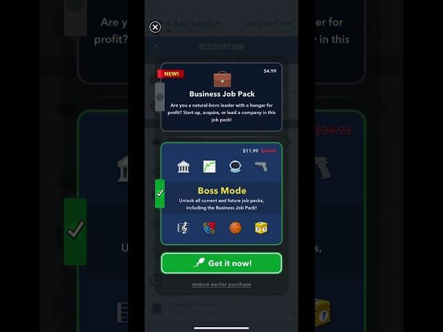 How to get anything free in BitLife #free #bitlife #jobpack #hack #cheat #easy