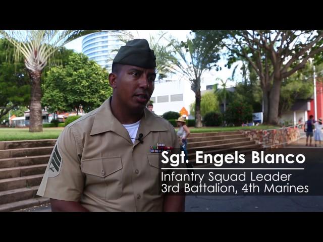 U.S. Marines Observe ANZAC Day in Australia