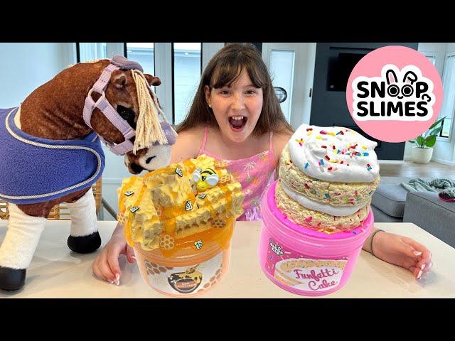 OPEN SNOOP SLIMES WITH ME - RAW HONEYCOMB & FUNFETTI CAKE