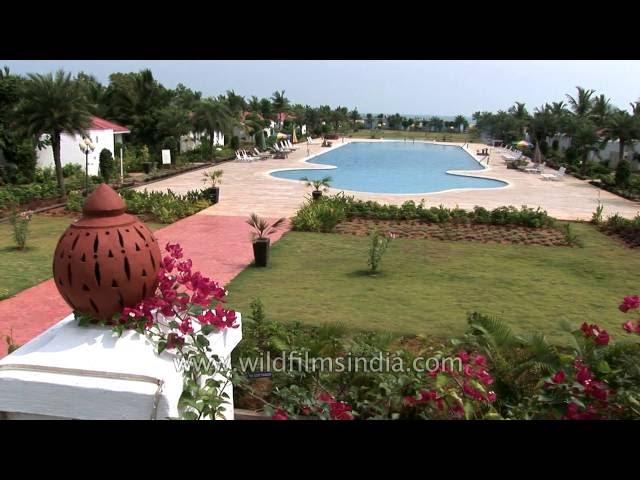 Resort by the Indian Ocean - Chariot Beach in Mahabalipuram, Tamil Nadu