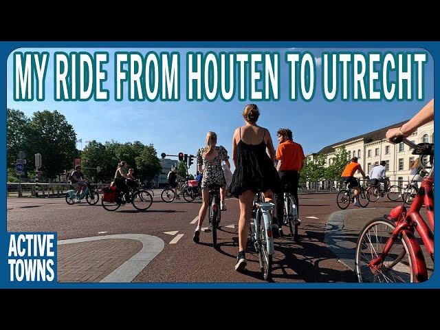 HOUTEN TO UTRECHT: Join me as I make this classic ride