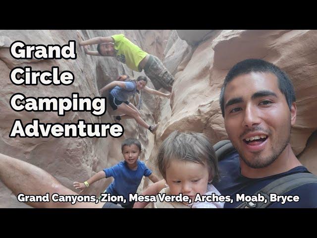 Grand Circle 14-day Road Trip Adventure with Kids: Grand Canyons, Zion, Arches, Moab, Bryce