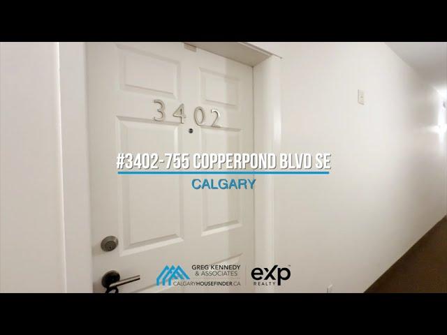 Welcome to  755 Copperpond Boulevard SE # 3402, Calgary!