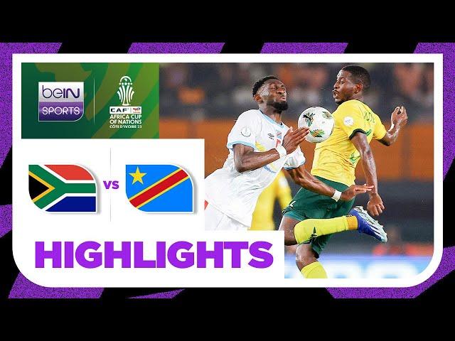 South Africa v DR Congo | AFCON 2023 Match Highlights