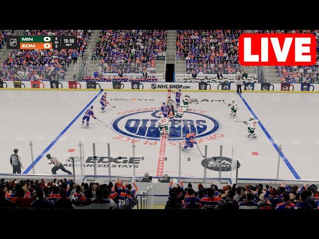 NHL LIVE Minnesota Wild vs Edmonton Oilers - 21st November 2024 | NHL Full Match - NHL 25