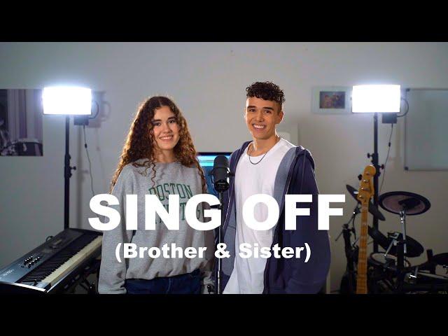 Brother & Sister SING OFF (Tate McRae Mashup)